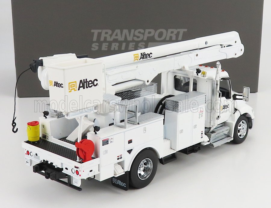 Kenworth T380 Truck Altec AA55 Crane Elevator with Platform 2010 White DM Models 1:32 scale model - image 2