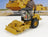 Caterpillar CATCS56 Padfoot Drum Vibratory Soil Compactor Yellow Black DM Models 1:87 scale model