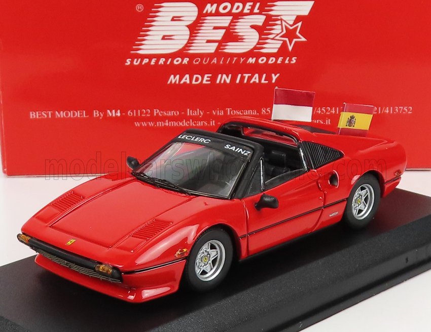 FERRARI | 308 GTS 1982 - F1 PARADE MEXICO GP 2020 C.SAINZ - C.LECLERC