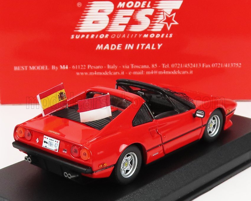 FERRARI | 308 GTS 1982 - F1 PARADE MEXICO GP 2020 C.SAINZ - C.LECLERC