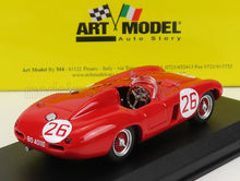 FERRARI - 750 MONZA SPIDER 3.0L ch.0496M N 26 12h SEBRING 1955 A.DE PORTAGO - U.MAGLIOLI - RED