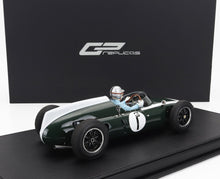 COOPER | F1 T53 N 1 POLE POSITION WINNER BRITISH SILVERSTONE GP WORLD CHAMPION (with pilot figure) 1960 JACK BRABHAM