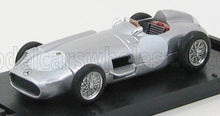 MERCEDES BENZ - F1 W196 CELEBRATION 1955 - UNTERTURKHEIM STUTTGART - - SILVER Scale model car on Vroomi
