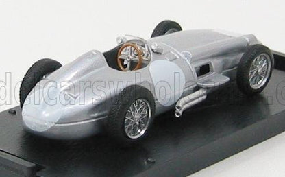 MERCEDES BENZ - F1 W196 CELEBRATION 1955 - UNTERTURKHEIM STUTTGART - - SILVER Scale model car on Vroomi