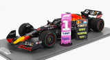 RED BULL | F1  RB18 TEAM ORACLE RED BULL RACING N 1 WORLD CHAMPION WINNER JAPAN GP WITH PIT BOARD 2022 MAX VERSTAPPEN | MATT BLUE YELLOW