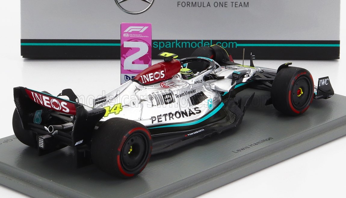 MERCEDES GP | F1 W13E TEAM MERCEDES-AMG PETRONAS F1 N 44 2. GP BRAZILIEN 2022 LEWIS HAMILTON