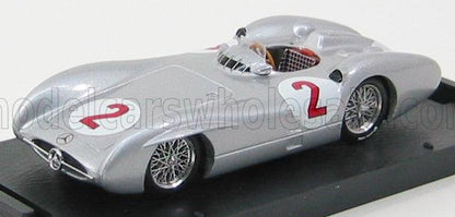 MERCEDES BENZ - F1 W196C GP GB N 2 1954 KARL KLING - modellino in scala SILVER modellino Vroomi