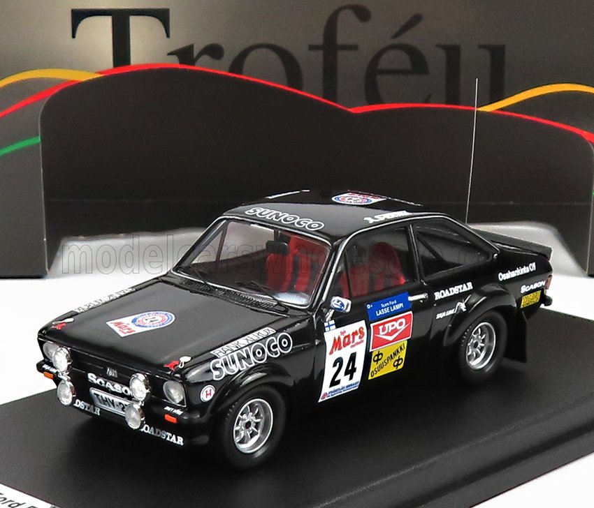 Ford Escort MkII No. 24 L.Lampi P.Kuukkala Rally 1000 Lakes 1979 Trofeu 1:43 scale model