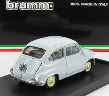 FIAT - 600 BERLINA 1-SERIES 1955 - GRIGIO PERLA - LIGHT GREY Scale model car on Vroomi