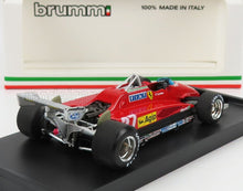 FERRARI - F1 126 C2 GP D'ITALIA 1982 N. 27 PATRICK TAMBAY - modellino in scala RED modellino Vroomi