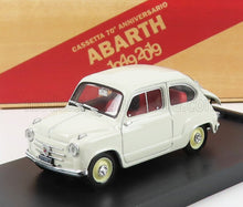FIAT - 600 DERIVAZIONE ABARTH 750 1956 - LIGHT GREY Scale model car on Vroomi