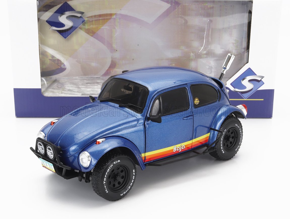 VOLKSWAGEN - BEETLE MAGGIOLINO BAJA 1975 - BLUE - Vroomi