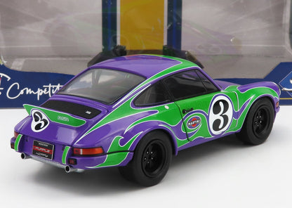 PORSCHE - 911 RSR COUPÉ N 3 HAPPY TRIBUTE 1973 - VIOLET VERT - Vroomi