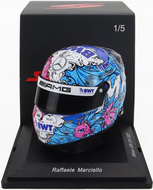 STILO-HELM – CASCO-HELM MERCEDES-BENZ GT3 AMG TEAM AKKODIS ASP Nr. 88, Sieger des 24-Stunden-Rennens von Spa 2022, RAFFAELE MARCIELLO – VERSCHIEDENE