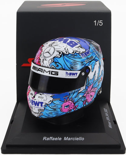 CASQUE STILO - CASQUE MERCEDES-BENZ GT3 AMG TEAM AKKODIS ASP N° 88, VAINQUEUR DES 24 HEURES DE SPA 2022, RAFFAELE MARCIELLO - DIVERS