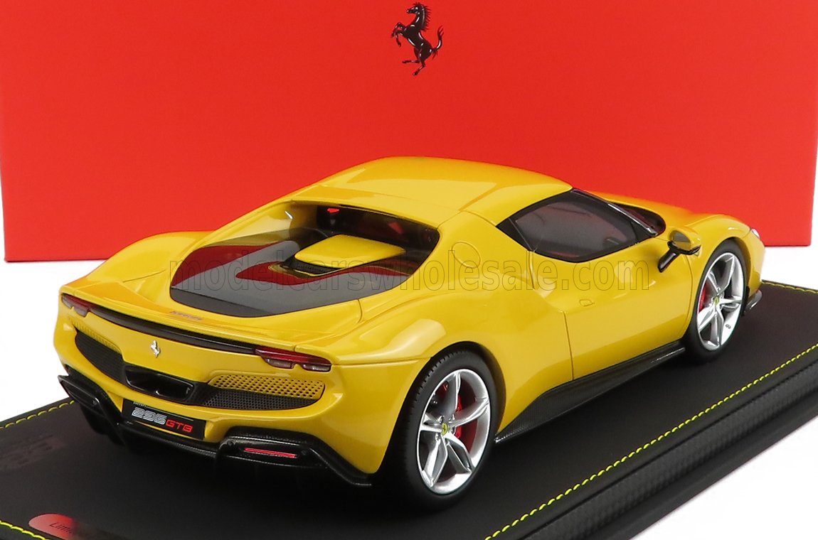 FERRARI | 296 GTB HYBRID 830HP V6 2021 - CON VETRINA - WITH SHOWCASE