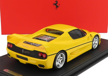 FERRARI - F50 COUPE 1995 - CON VETRINA - GIALLO MODENA