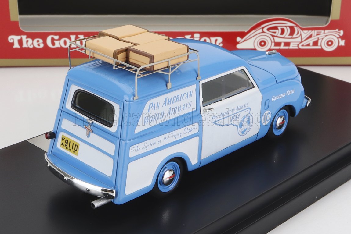 Crosley Airport Pan American Airways 1949 White Blue Goldvarg 1:43 scale model - image 2