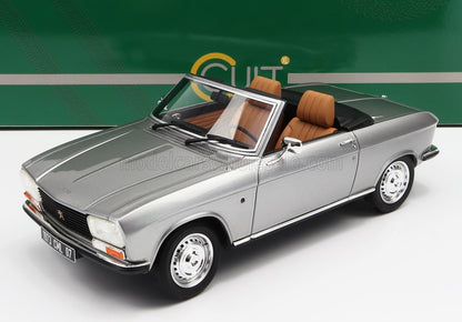 PEUGEOT - 304 CABRIOLET 1973 - PLATEADO METALIZADO Maqueta de coche en Vroomi