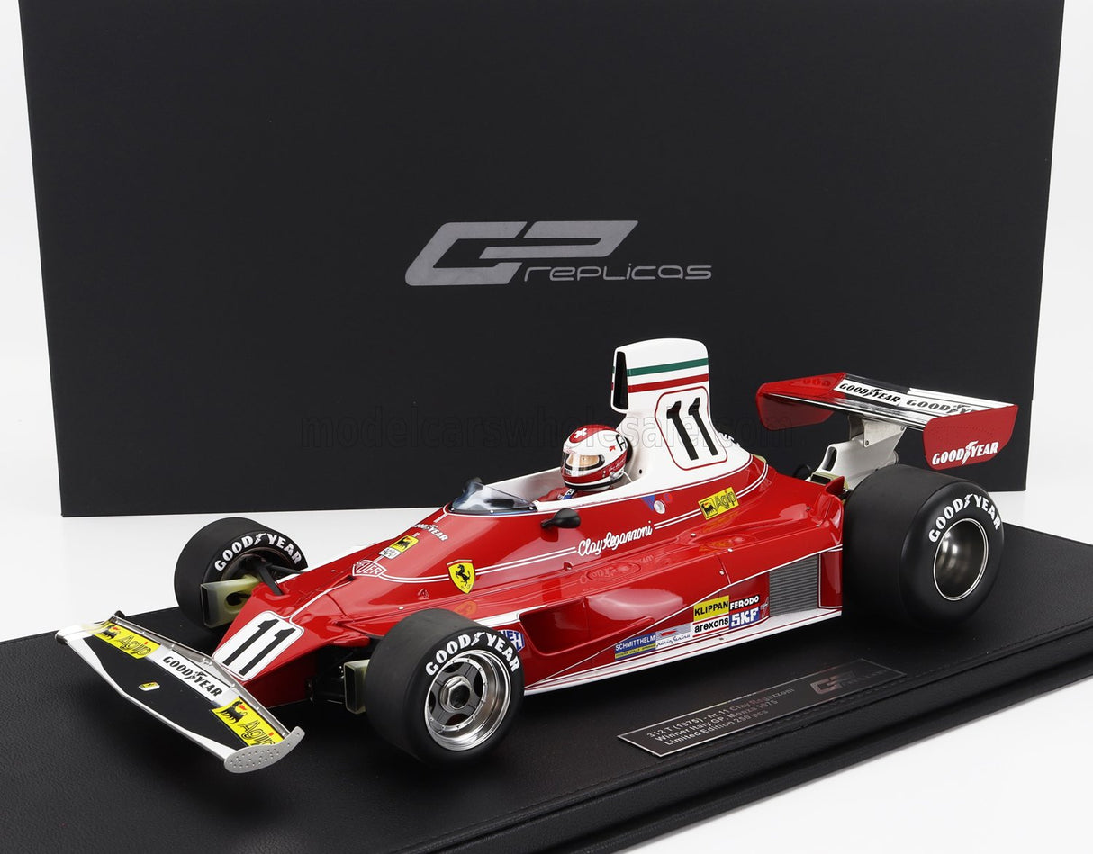 FERRARI | F1 312T TEAM FERRARI SEFAC N 11 WINNER ITALY MONZA GP (with pilot figure) 1975 CLAY REGAZZONI