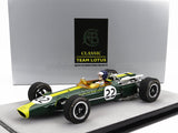 LOTUS | F1  43 TEAM LOTUS N 22 MONZA ITALY GP (with pilot figure) 1966 JIM CLARK