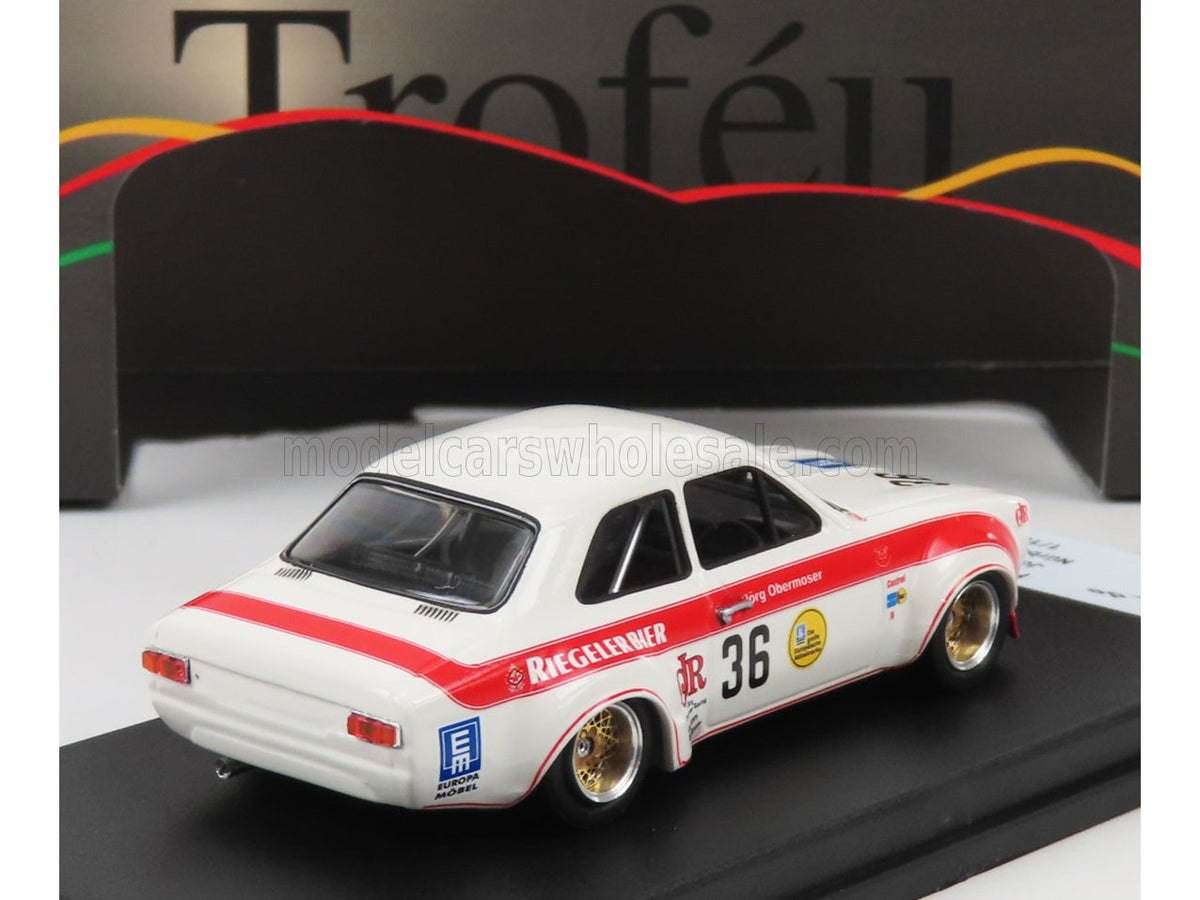 Ford Escort MkI RS1600 No. 36 Jörg Obermoser Nürburgring DRM 1973 Trofeu 1:43 scale model - image 2