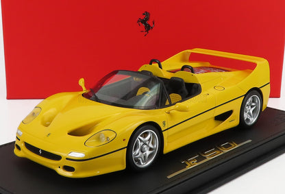 FERRARI - F50 SPIDER 1995 - CON VETRINA - GIALLO MODENA