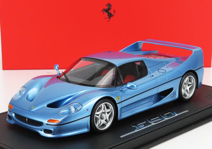 FERRARI - F50 COUPE 1995 - CON VETRINA - AZZURRO CALIFORNIA - METALLIZZATO