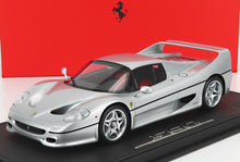 FERRARI - F50 COUPE 1995 - CON VETRINA - ARGENTO NURBURGRING - ARGENTO