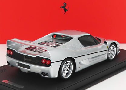 FERRARI - F50 COUPE 1995 - CON VETRINA - ARGENTO NURBURGRING - ARGENTO