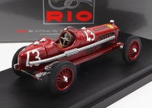 ALFA ROMEO - P3 TIPO B N 43 COPPA ACERBO 1935 T.NUVOLARI - RED