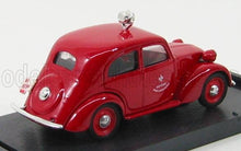 FIAT - 508C 1100 BERLINA VIGILI DEL FUOCO 1937 - FIRE ENGINE - FIRE MEN FEUERWEHR - RED Scale model car on Vroomi