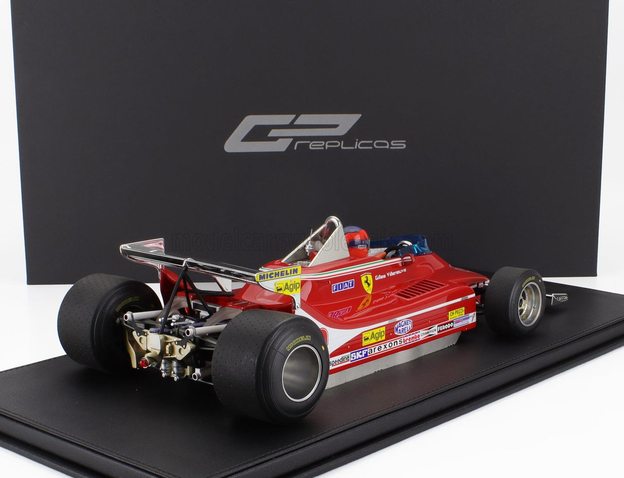 FERRARI | F1  312T4 N 12 MONACO GP (with pilot figure) 1979 GILLES VILLENEUVE