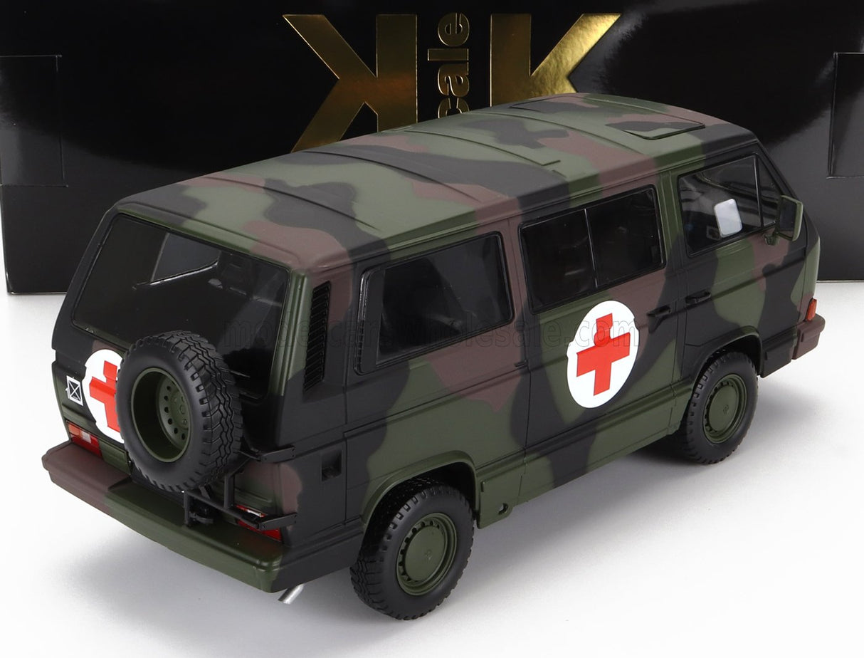 VOLKSWAGEN | T3 MINIBUS  GERMAN ARMY AMBULANCE 1987 | MILTARY CAMOUFLAGE