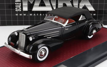 CADILLAC - V16 DUAL COWL SPORT PHEATON CABRIOLET CLOSED 1937 - BLACK