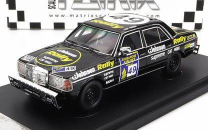MERCEDES BENZ - E-CLASS 280E N 49 2nd RALLY LONDON - SIDNEY MARATHON 1977 T.FOWKES - P.O'GORMAN - BLACK