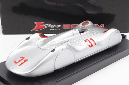 AUTO UNION - TIPO C STREAMLINE N 31 AVUSRENNEN 1937 B.ROSEMEYER - SILVER Scale model car on Vroomi