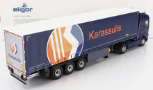VOLVO - FH4 500 TRUCK TELONATO KARASSULIS TRANSPORTS 2020 - BLUE