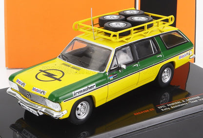OPEL - ADMIRAL B CARAVAN TEAM IRMSCHER RALLY ASSISTANCE 1974 - JAUNE-VERT