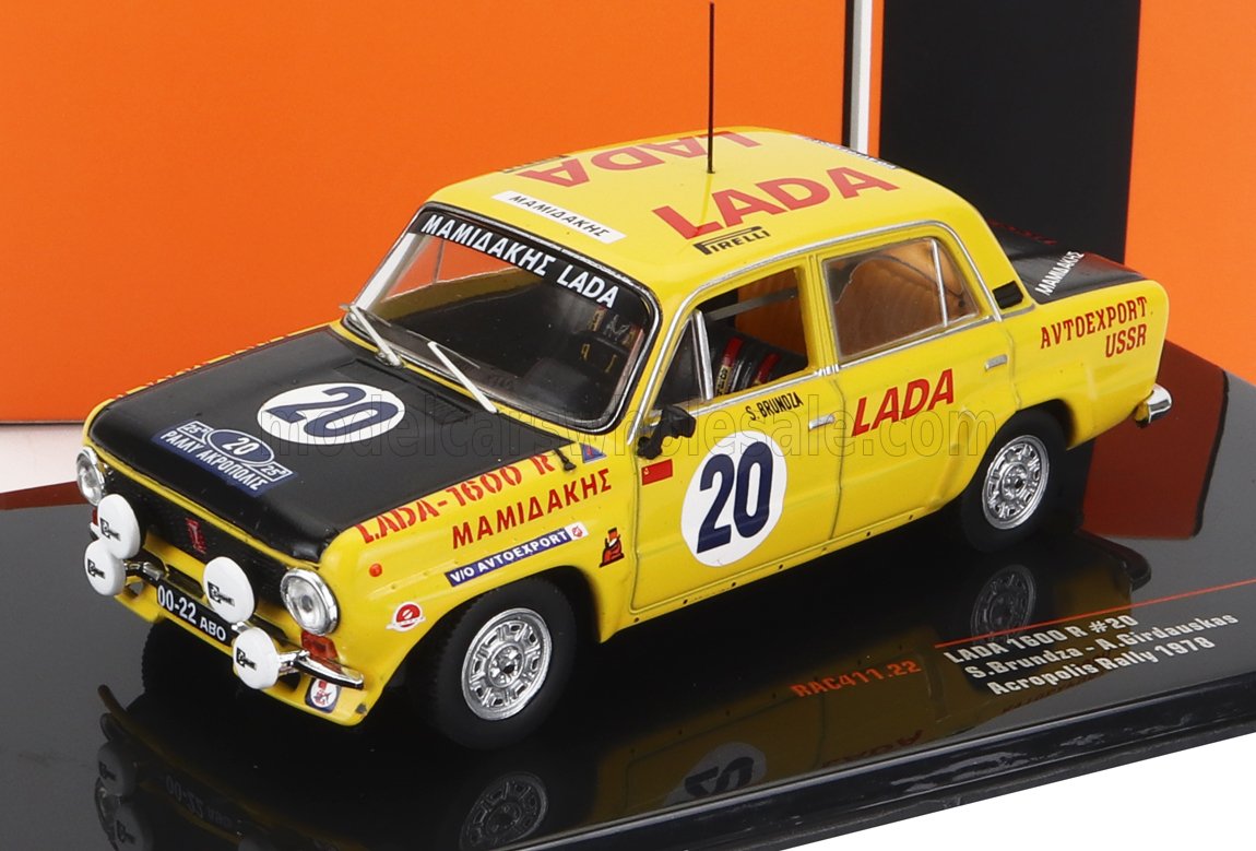 LADA FIAT | 1600R N 20 ALLY ACROPOLIS 1978 S.BRUNDZA - A.GIRDAUSKAS
