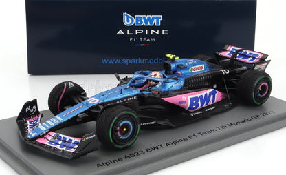 ALPINE | F1  A523 TEAM BWT ALPINE N 10 7th MONACO GP 2023 PIERRE GASLY