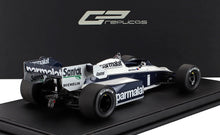 BRABHAM - F1  BT53 PARMALAT N 1 WINNER CANADIAN GP 1984 NELSON PIQUET - WHITE BLUE