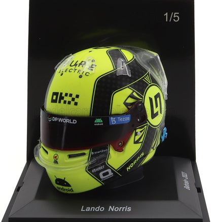 BELL HELMET - F1  CASCO HELMET MCL60 TEAM McLAREN N 4 SEASON 2023 LANDO NORRIS - YELLOW BLACK