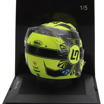 BELL HELMET - F1  CASCO HELMET MCL60 TEAM McLAREN N 4 SEASON 2023 LANDO NORRIS - YELLOW BLACK