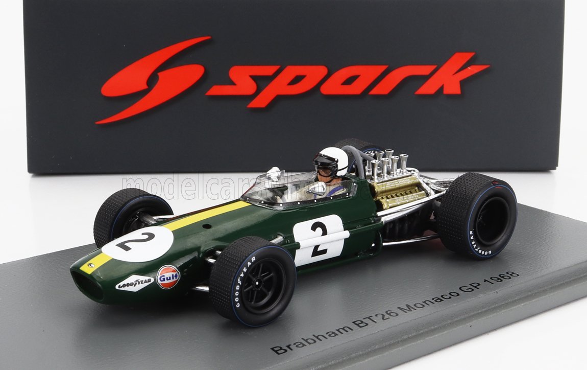 BRABHAM | F1  BT26 N 2 MONACO GP 1968 J.BRABHAM