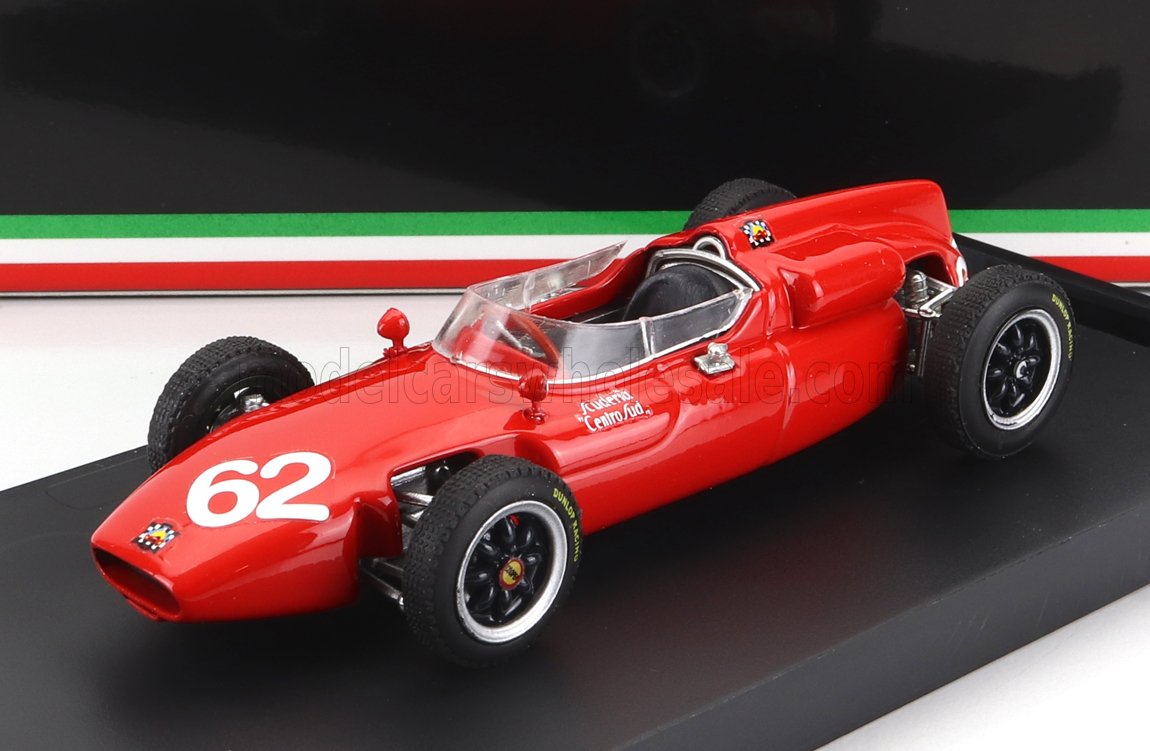 Cooper T53 Maserati No. 62 L. Bandini Italy GP 1961 Brumm 1:43 scale model