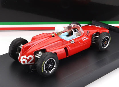 COOPER - F1 T53 MASERATI N 62 ITALY GP 1961 L.BANDINI - WITH DRIVER FIGURE - RED Scale model car on Vroomi