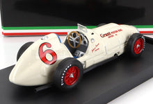 FERRARI - F1 375 N 6 INDIANAPOLIS GP 1952 J.PARSONS - WHITE Scale model car on Vroomi