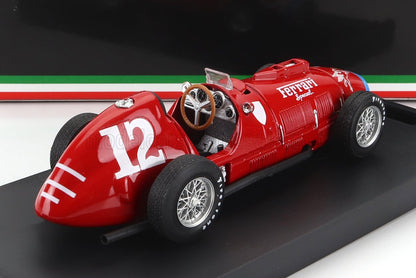 FERRARI - F1 375 INDIANAPOLIS N 12 1952 A.ASCARI - ROOKIE TEST - RED Scale model car on Vroomi