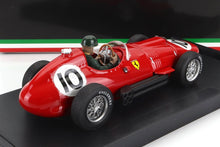 FERRARI - F1 801 N 10 3rd BRITISH GP 1957 M.HAWTHORN - WITH DRIVER FIGURE - RED Scale model car on Vroomi